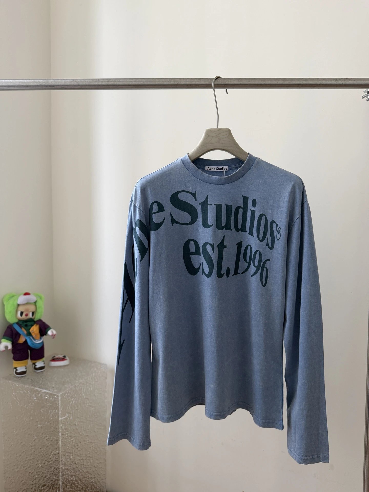 1996 Letter-Print Washed Distressed T-Shirt photo 3