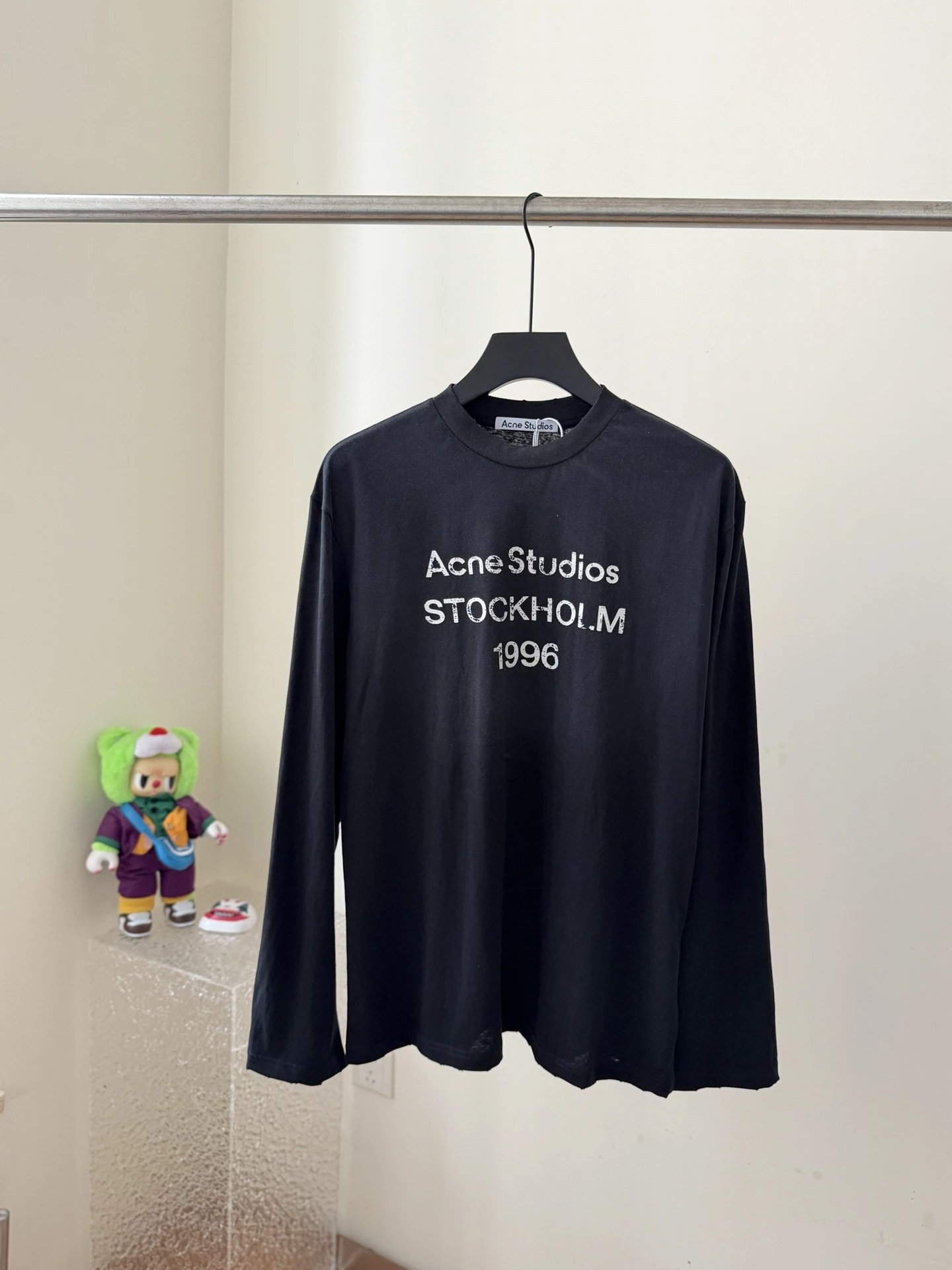 1996 Letter-Print Washed Distressed T-Shirt photo 6