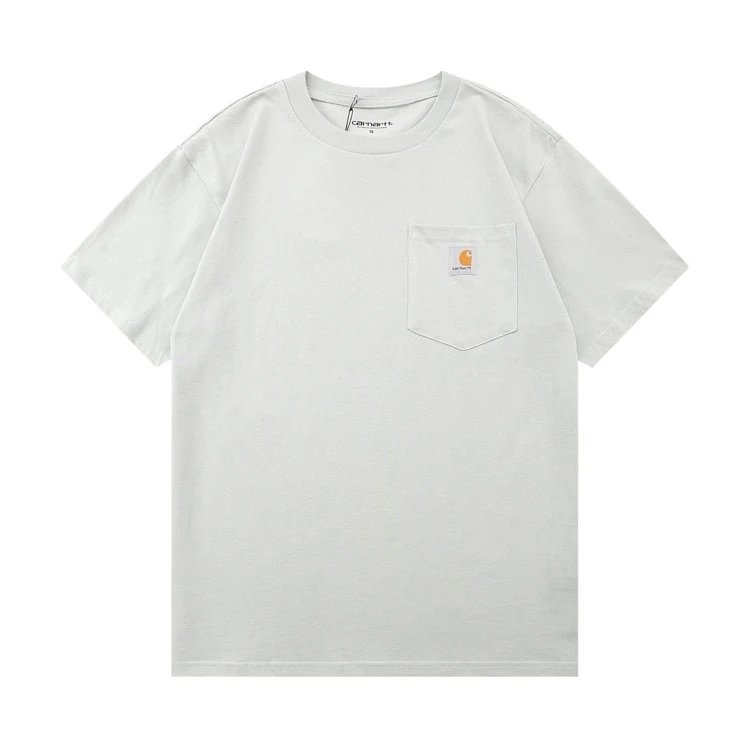 Carhartt Work In Progress Long Sleeve Pocket T-Shirt Rust Orange - 20