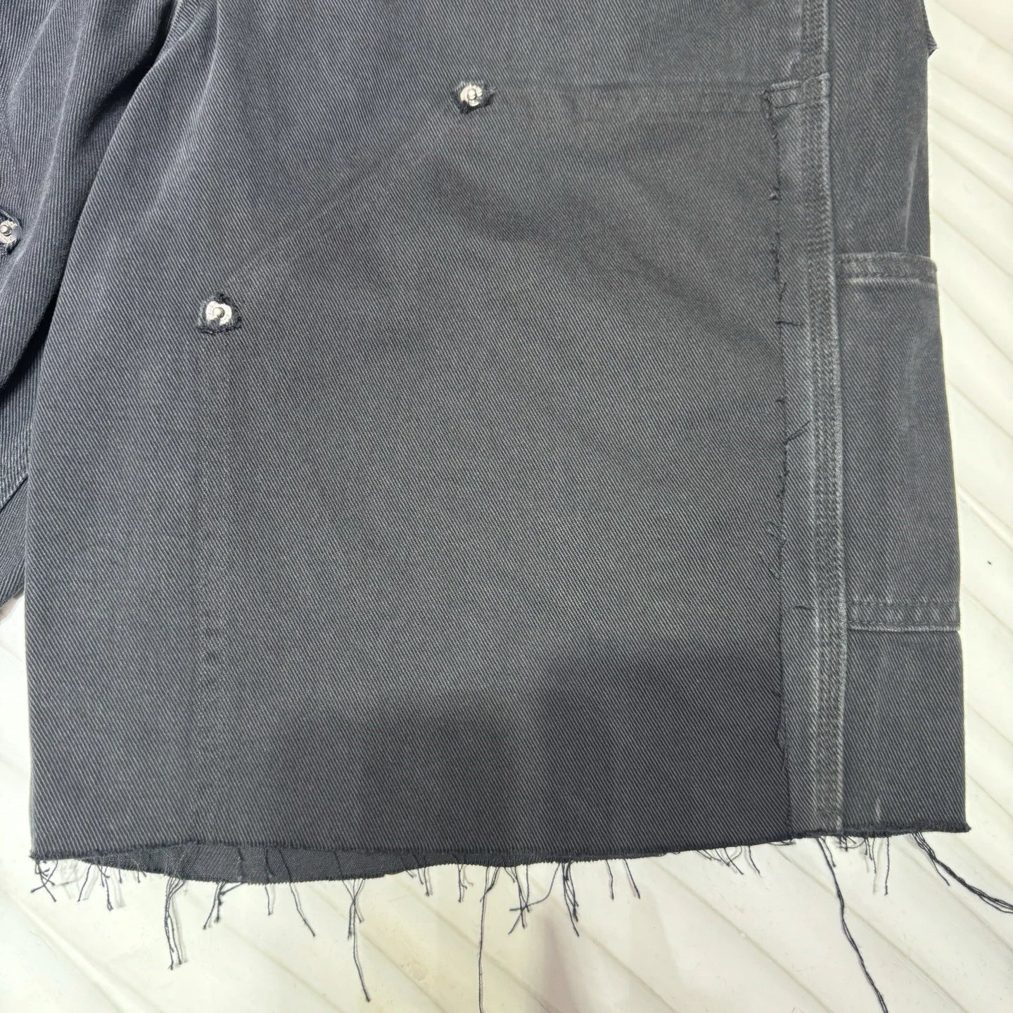 Gallery Dept Black Utility Denim Shorts - 10