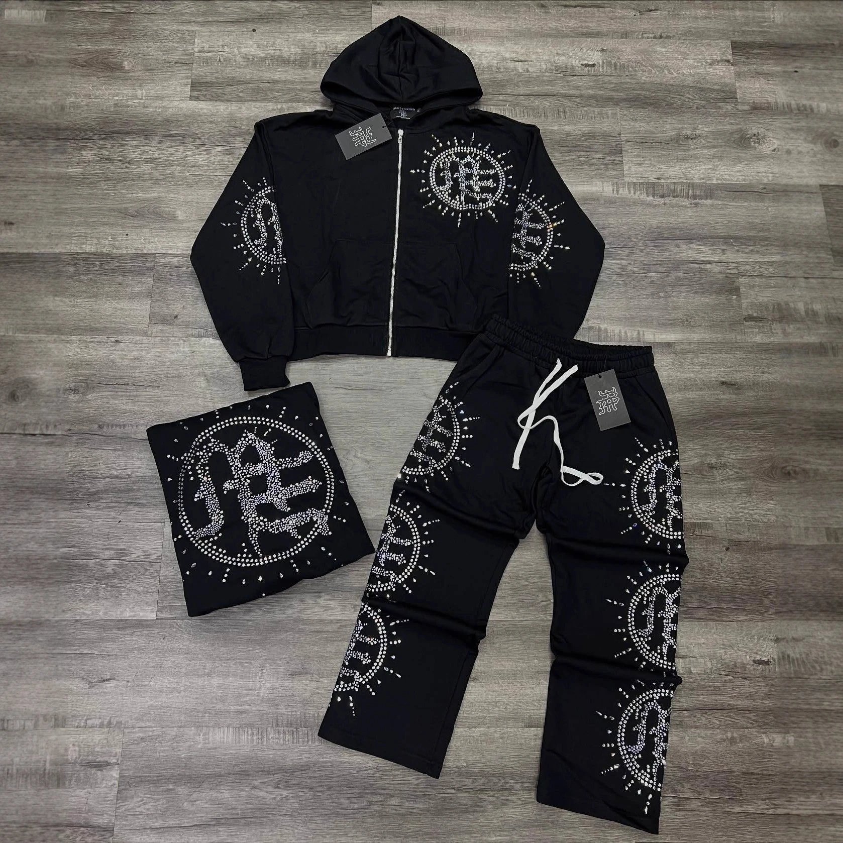 Oversized Hoodie Sweatshirt Set