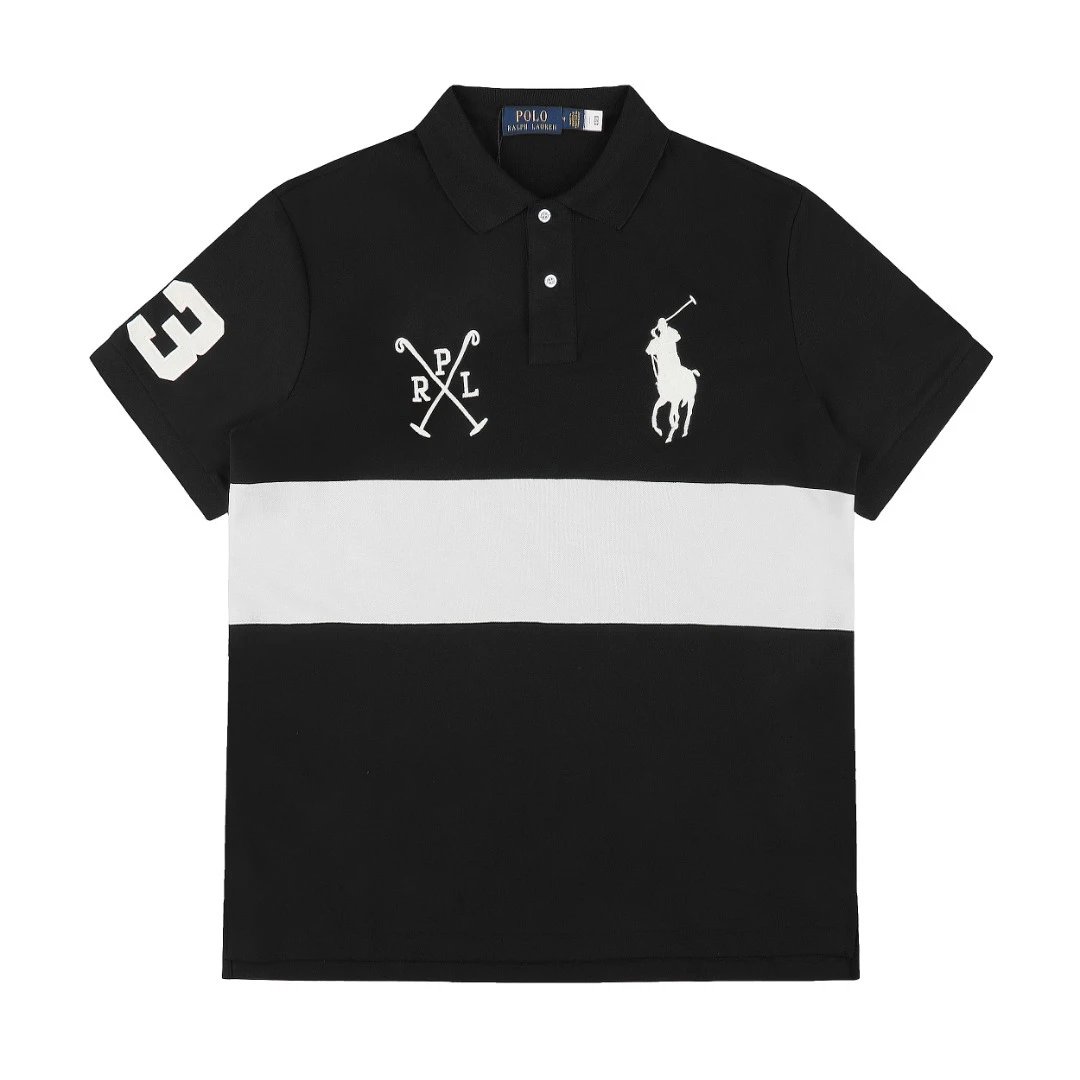 Short-Sleeve Top with Embroidery and Color-Blocking photo 2