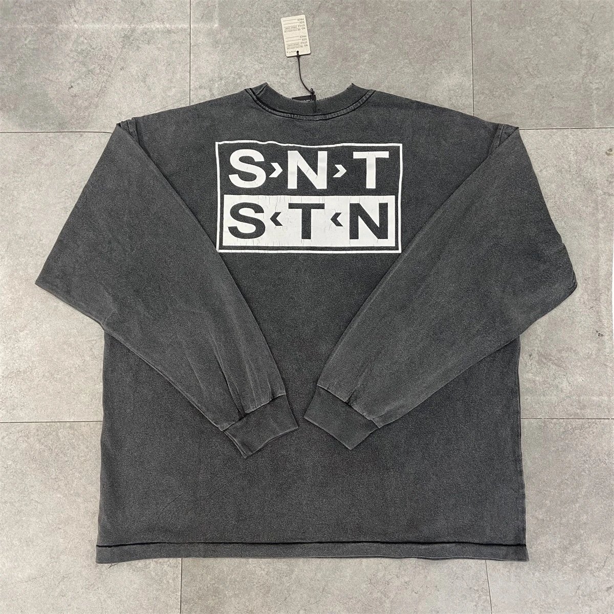 Cowboy Bebop x Unknown Brand Long Sleeve Graphic Tee Black - 31