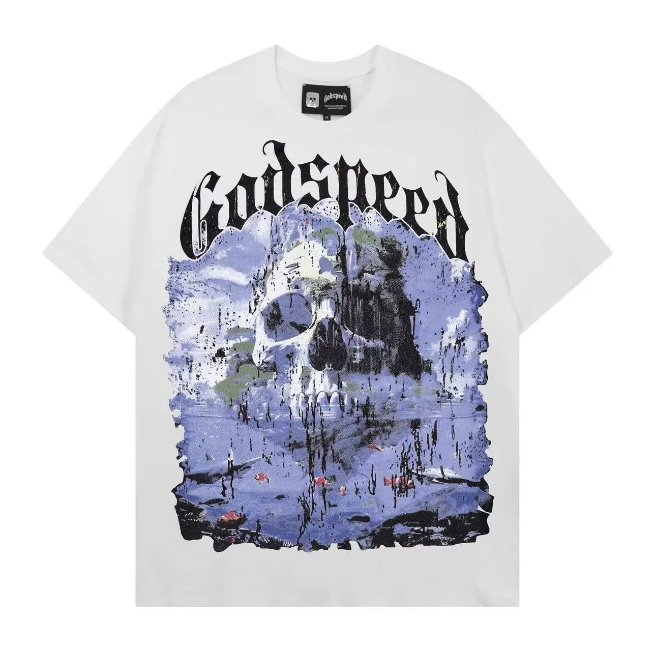 Godspeed Surf Club Skeleton Graphic T-Shirt Black - 11