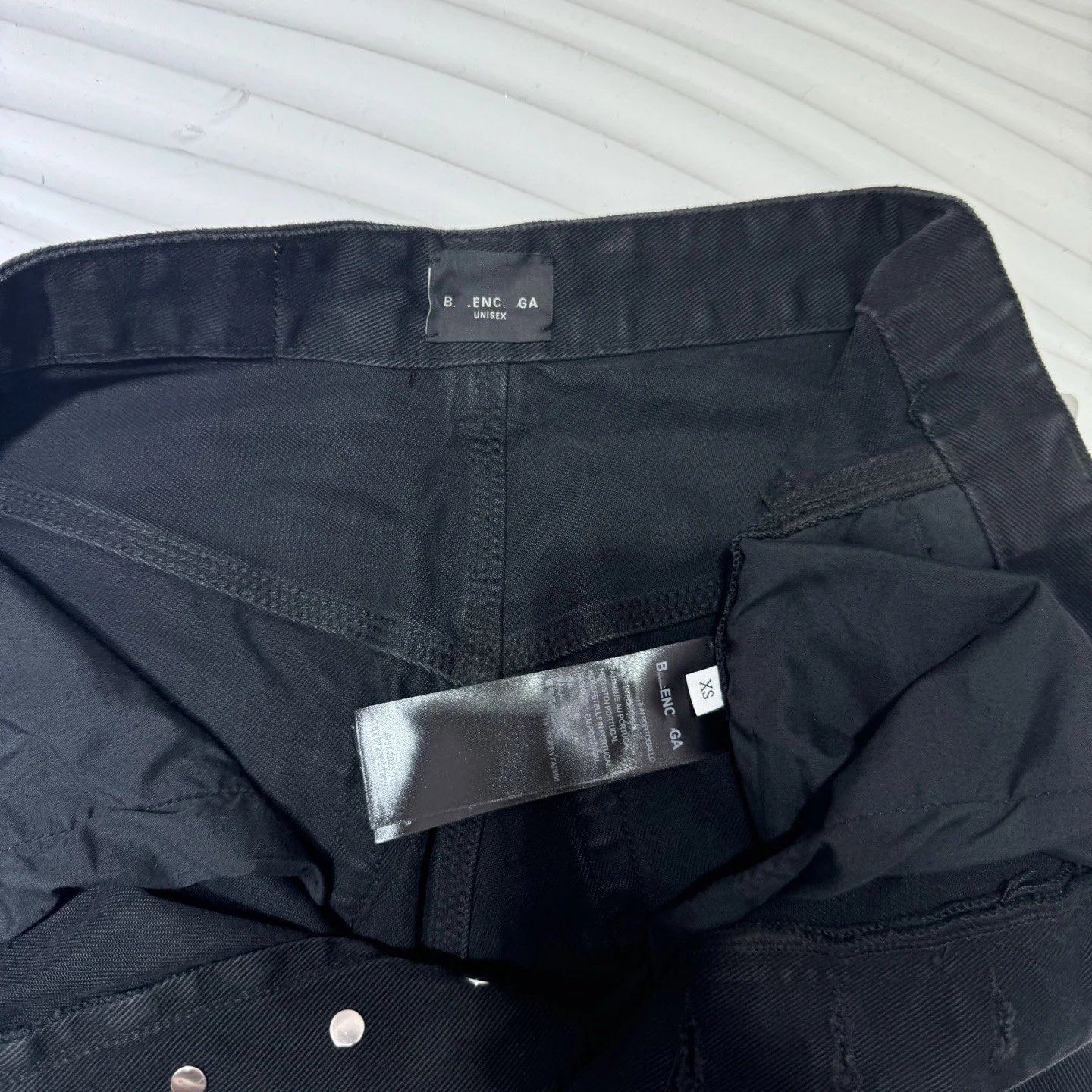 Gallery Dept Black Utility Denim Shorts - 9