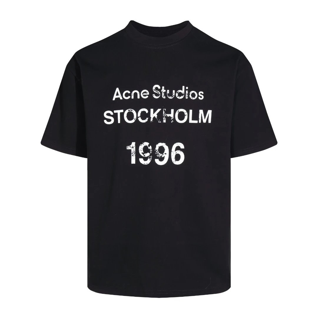Acne Studios Jackets Stockholm 1996 logo-embroidered jacket — 1996 commemorative black