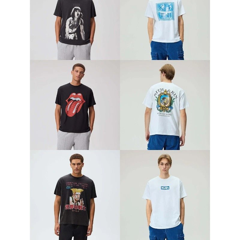 Anime Print Short-Sleeved T-Shirt