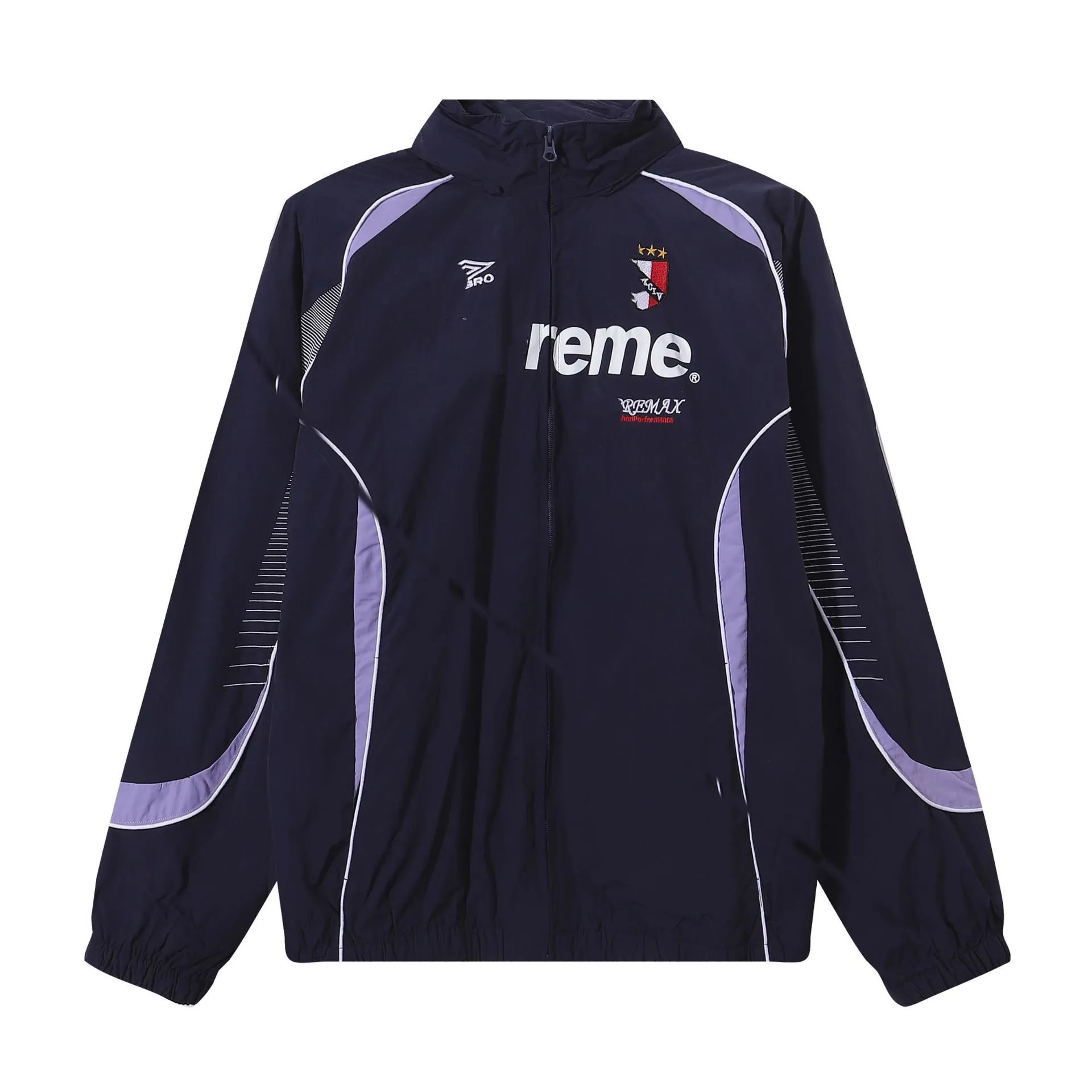 Supreme Graphic short-sleeve T-shirt — E2607 Navy Blue