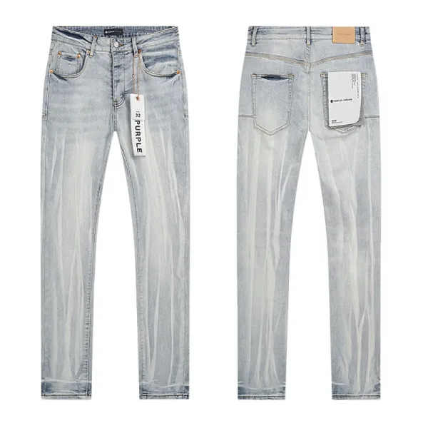 Purple Brand Flared Jeans Black with Radiant Stitch Detail - 33