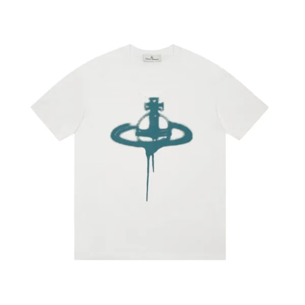 Vivienne Westwood Orb Doodle Print White T-Shirt - 15