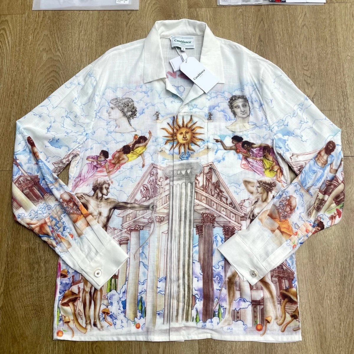 Digitally Printed Long-Sleeve Shirt