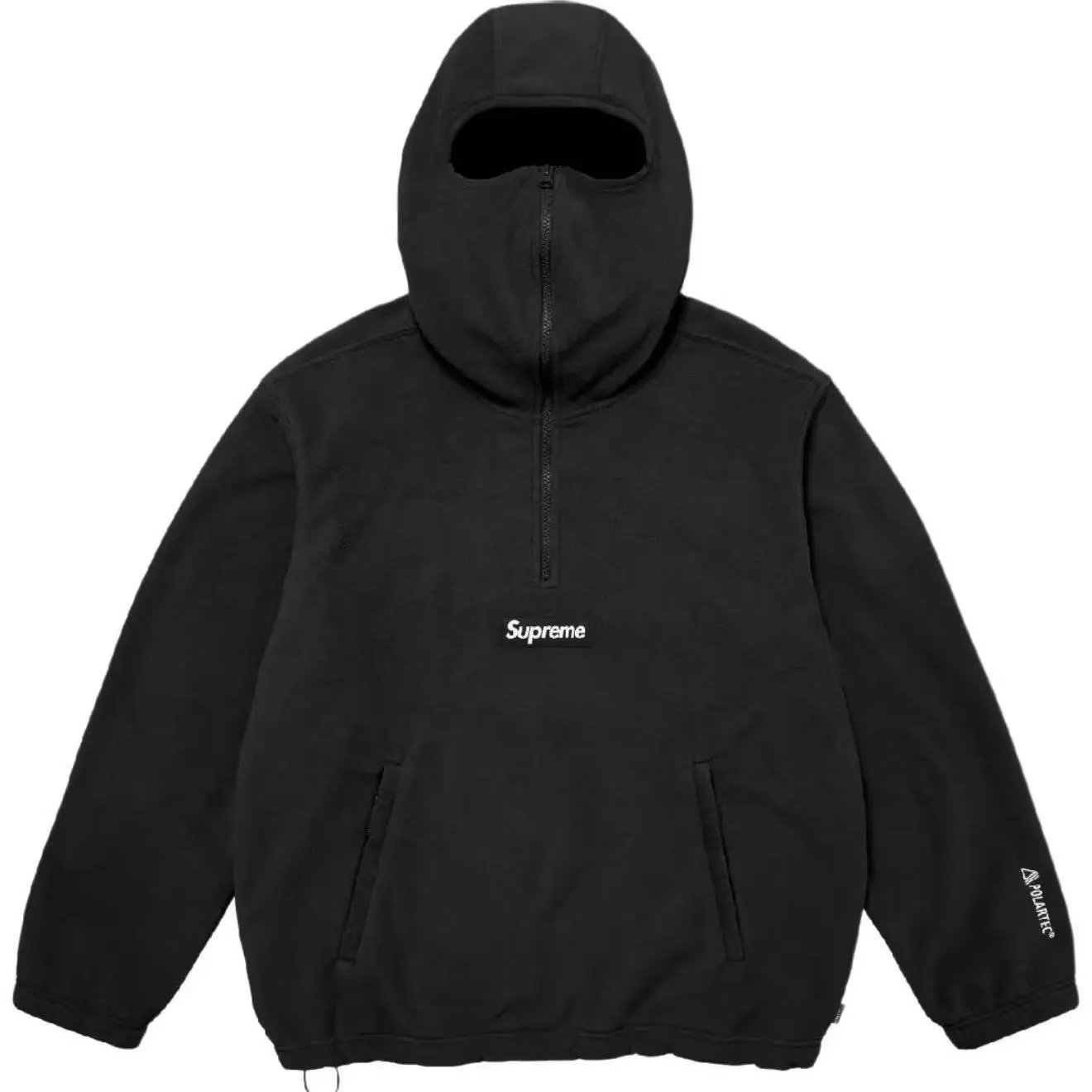 Supreme Jackets Zip-Front Jacket — R2. Black