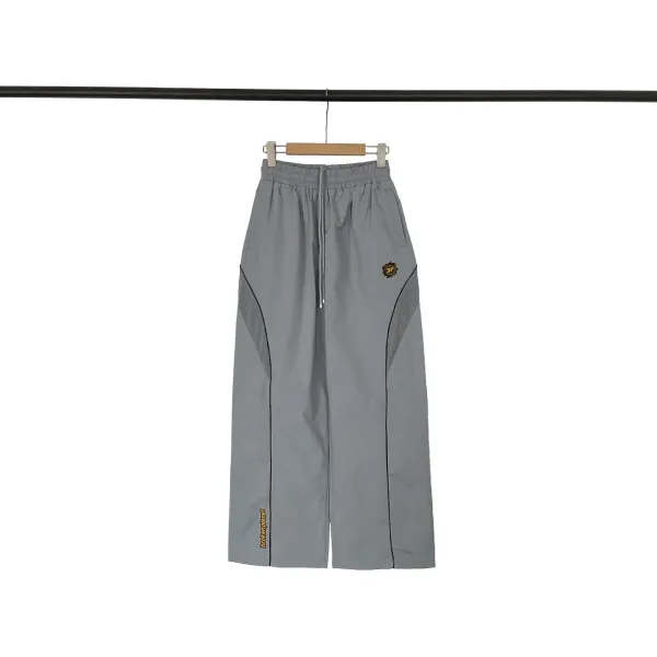 Broken Planet Mesh Panel Track Pants Gray - 1