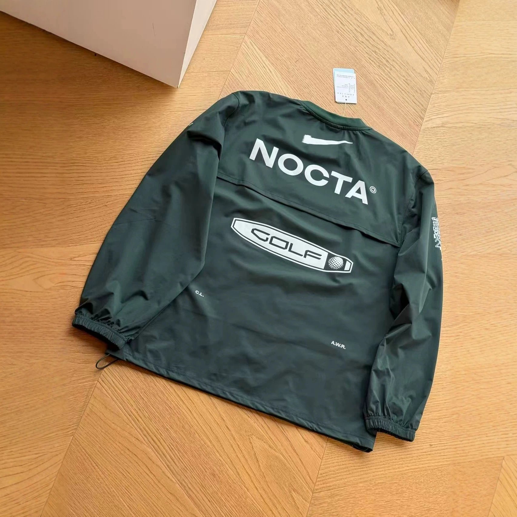 Printed Golf Crew Neck Sweatshirt