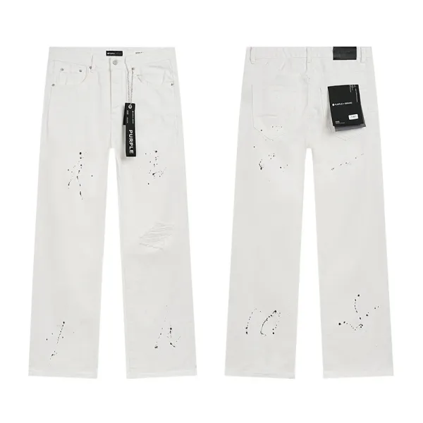 Purple Brand Flared Jeans Black with Radiant Stitch Detail - 15