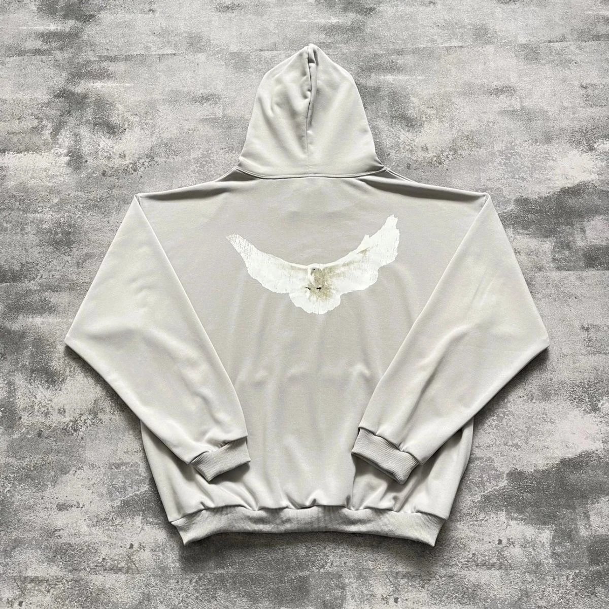 GAP Arch Logo Hoodie Light Gray - 8