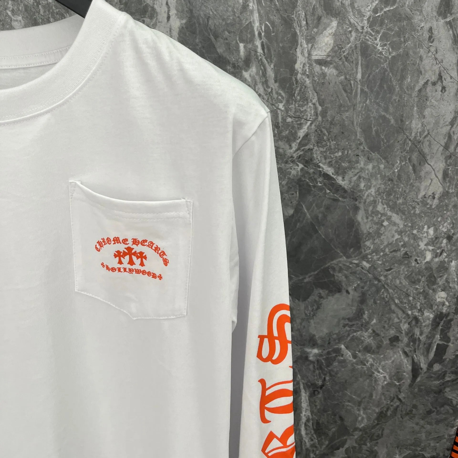 Chrome Hearts x Link Long Sleeve T-Shirt Black - 7
