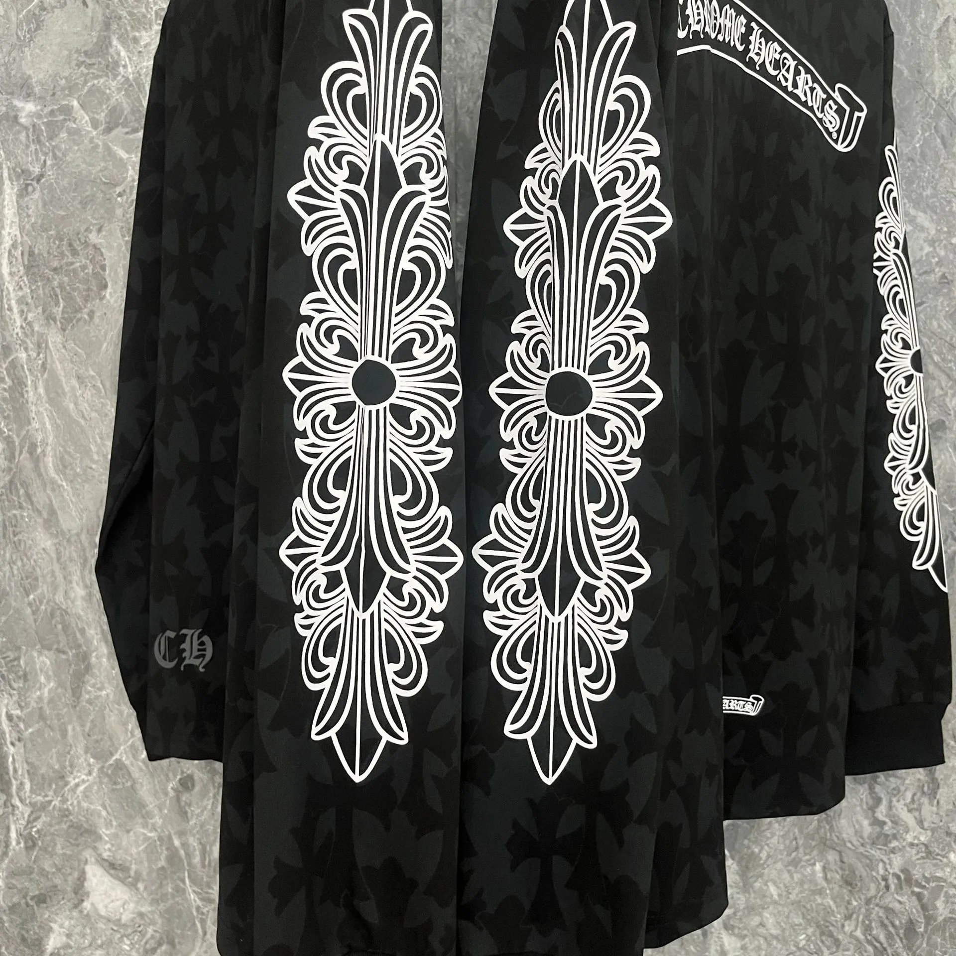 Chrome Hearts x Link Long Sleeve T-Shirt Black - 14