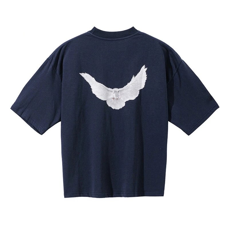 GAP Oversized Logo T-Shirt Light Gray T-Shirt - 12
