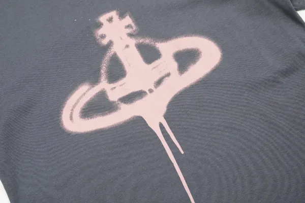 Vivienne Westwood Orb Doodle Print White T-Shirt - 11