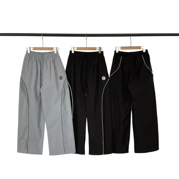 Broken Planet Mesh Panel Track Pants Gray - 3