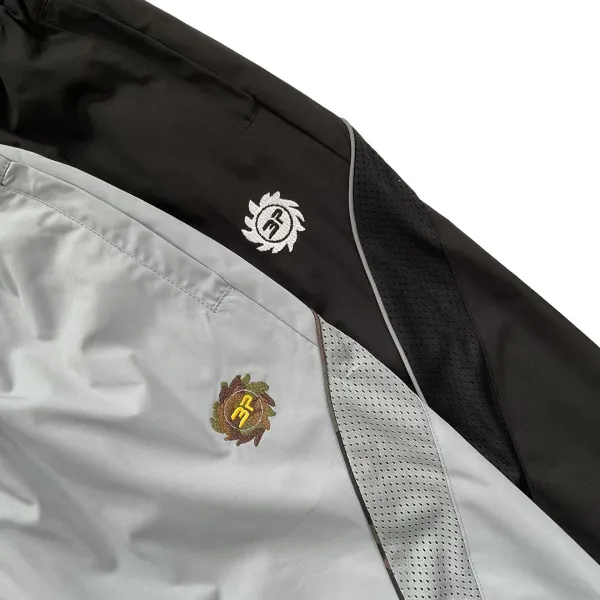 Broken Planet Mesh Panel Track Pants Gray - 11