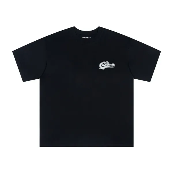 Carhartt Work In Progress Carhartt WIP Zipper Octagon Graphic Black T-Shirt T-Shirts - 16