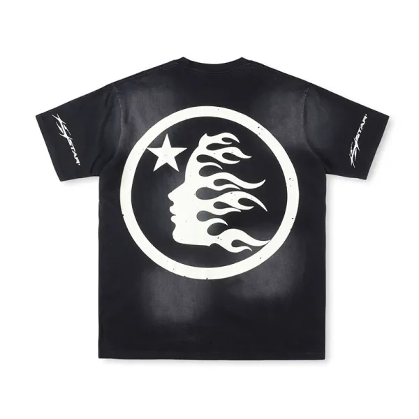Hellstar Studios Screaming Face Graphic T-Shirt White - 26