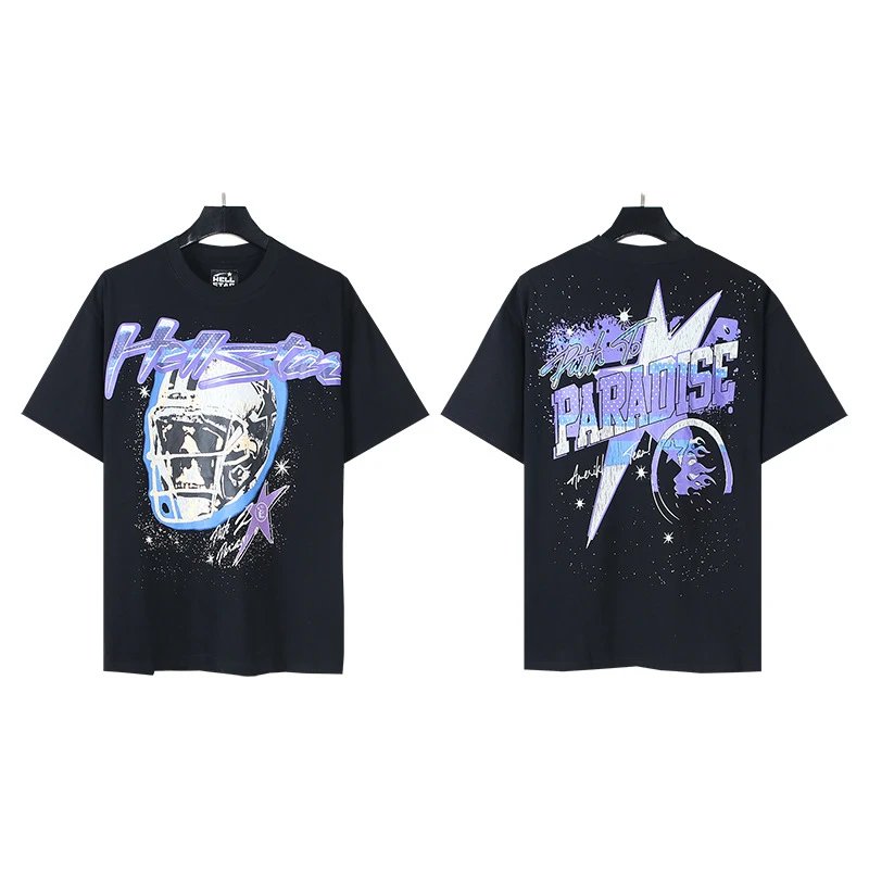 Hellstar Holy State Graphic Print Oversized T-Shirt White - 42