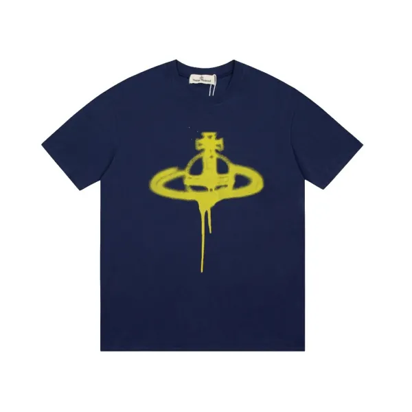 Vivienne Westwood Orb Doodle Print White T-Shirt - 14