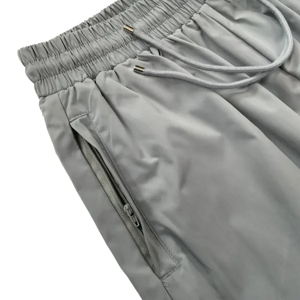 Broken Planet Mesh Panel Track Pants Gray - 15