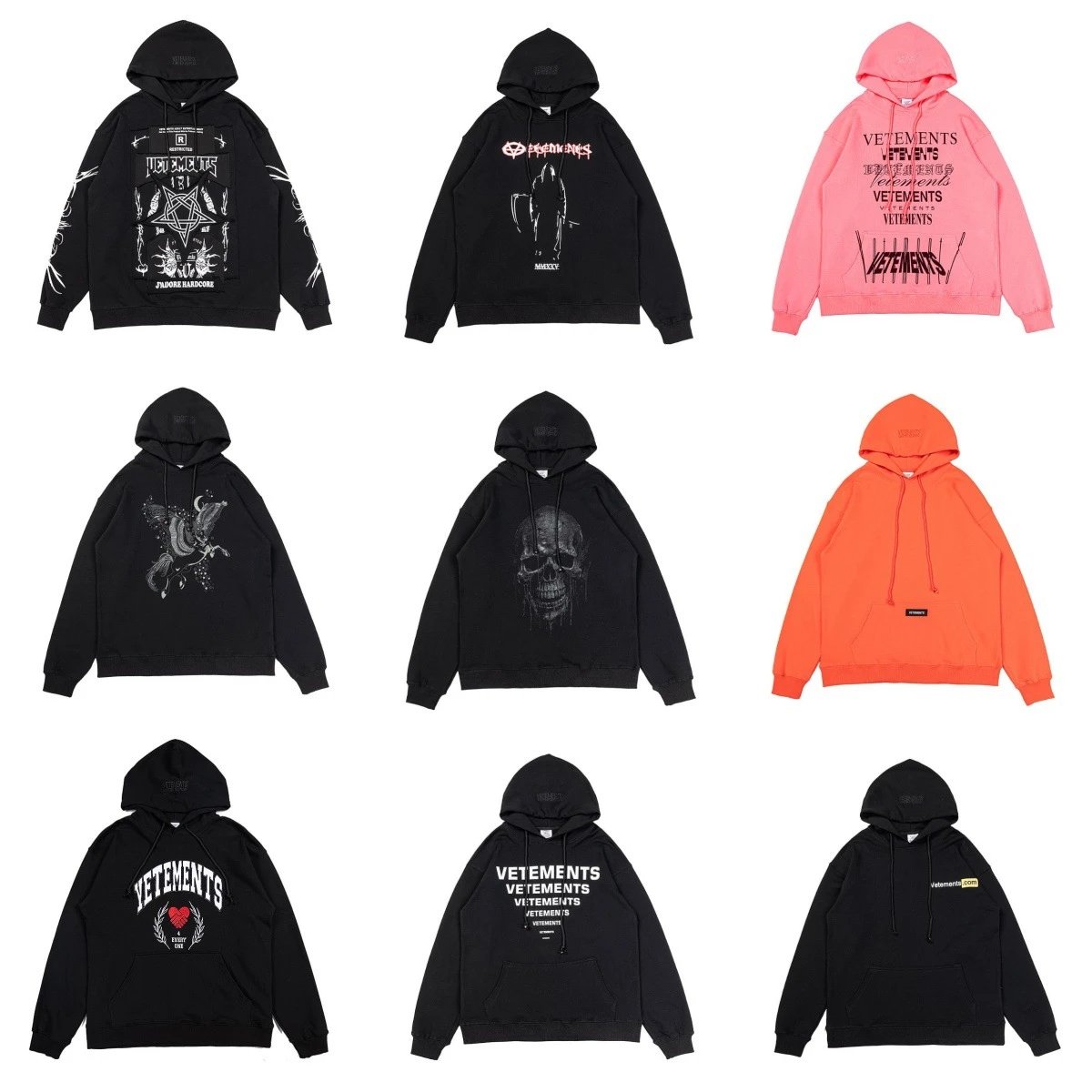 Letter Print Washed Hooded Sweatshirt