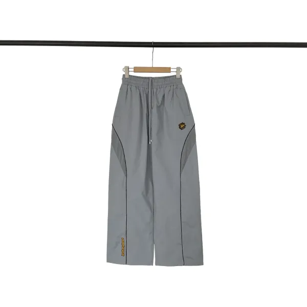 Broken Planet Mesh Panel Track Pants Gray - 6