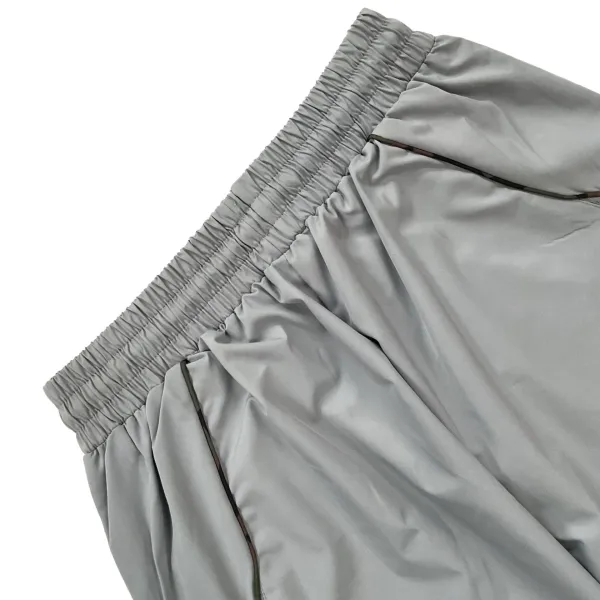 Broken Planet Mesh Panel Track Pants Gray - 14
