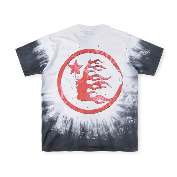 Hellstar Studios Screaming Face Graphic T-Shirt White - 16