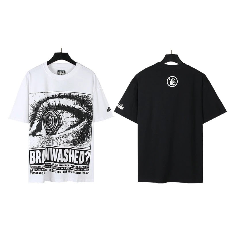Hellstar Holy State Graphic Print Oversized T-Shirt White - 32