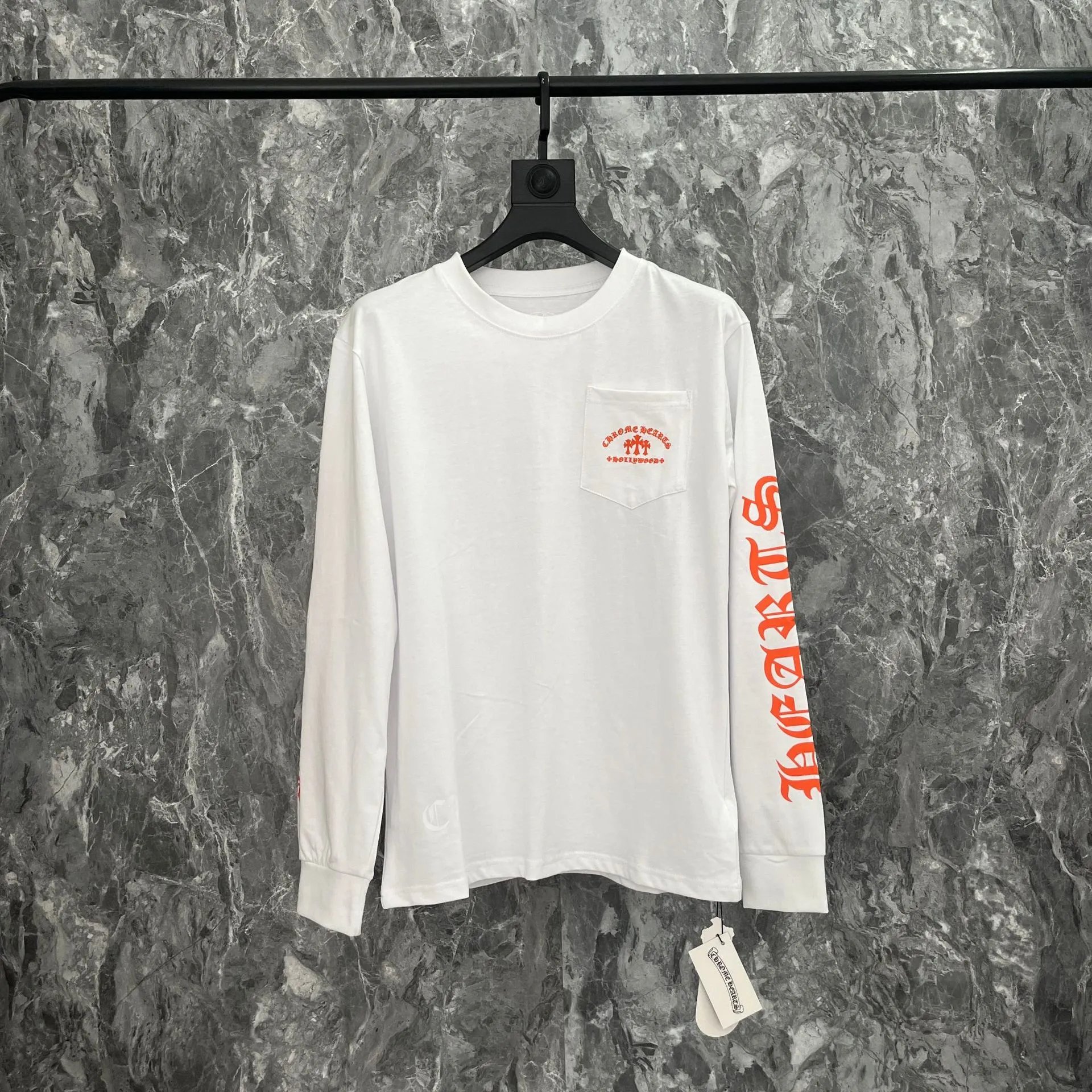 Chrome Hearts x Link Long Sleeve T-Shirt Black - 3