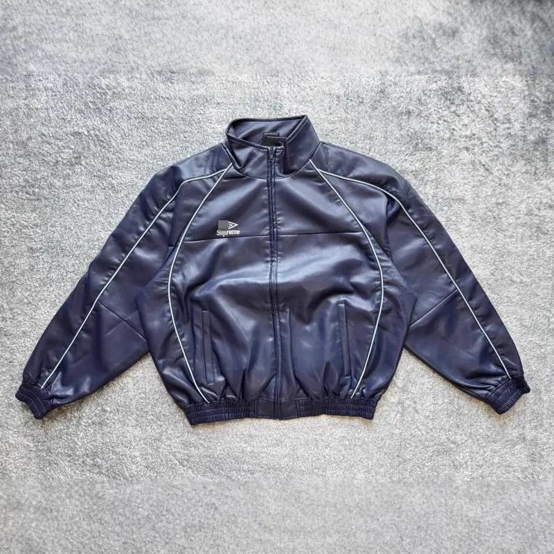 Supreme Jackets Full-Zip Stand-Collar Piped Jacket image 2
