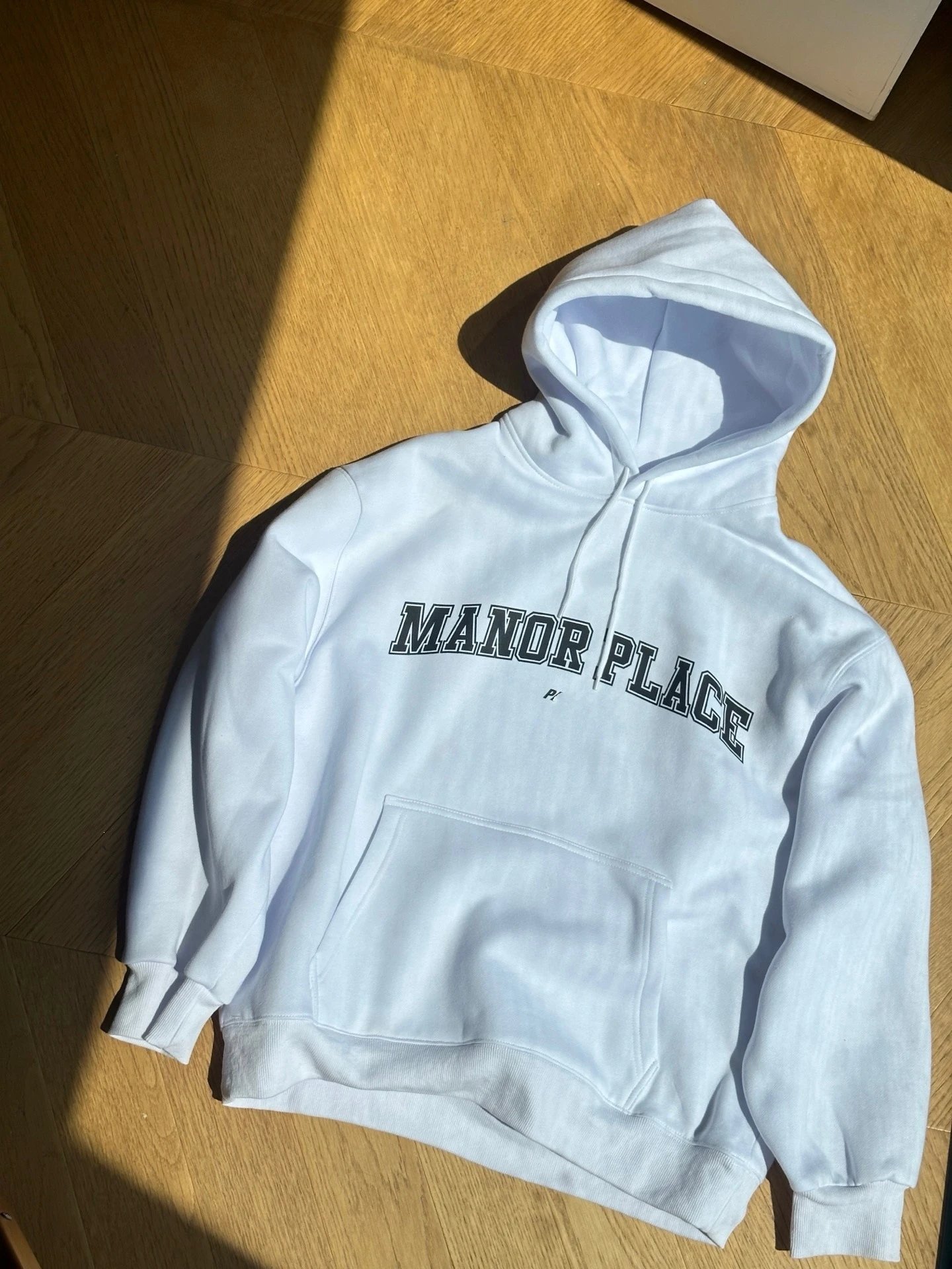 Oversized Fleece-Lined Pullover Hoodie photo 2