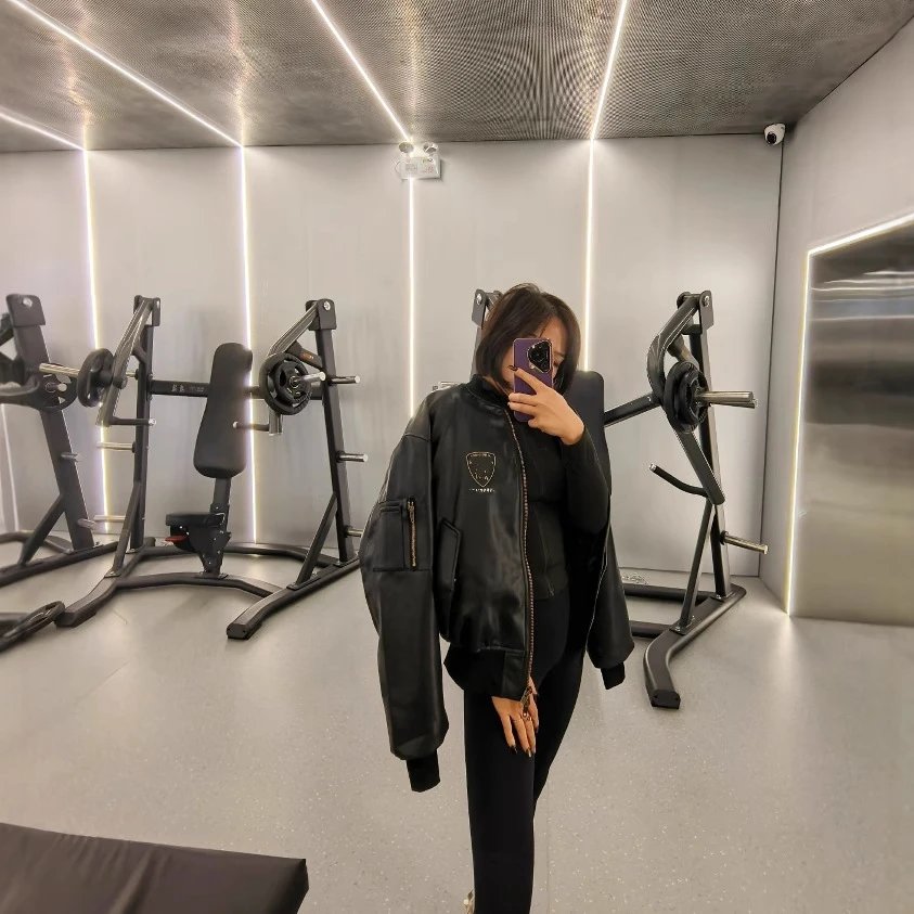 Printed Loose-Fit Unisex Jacket