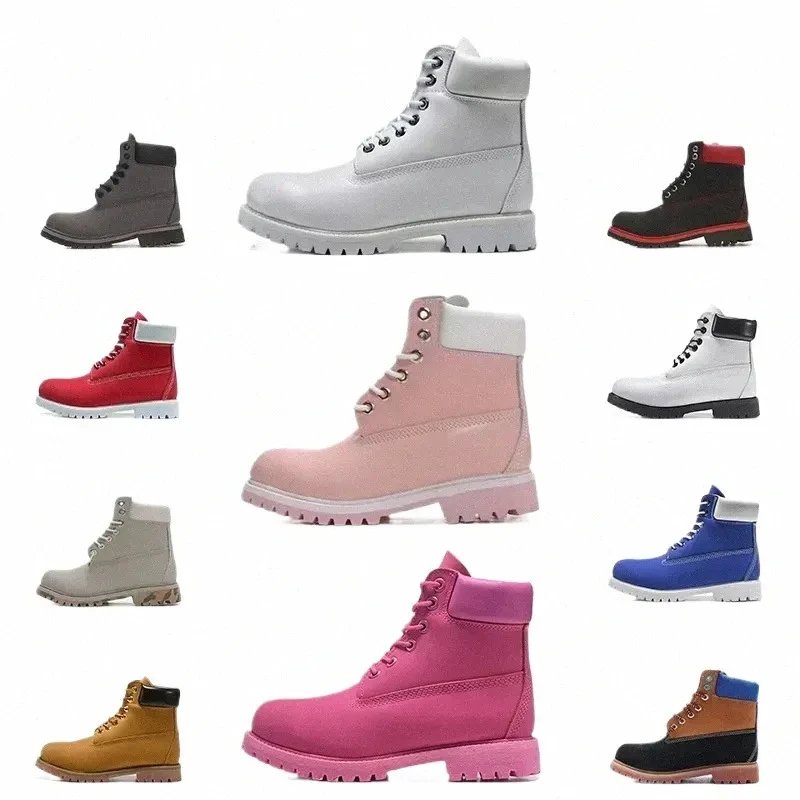 Thick-Soled Height-Increasing Work Boots