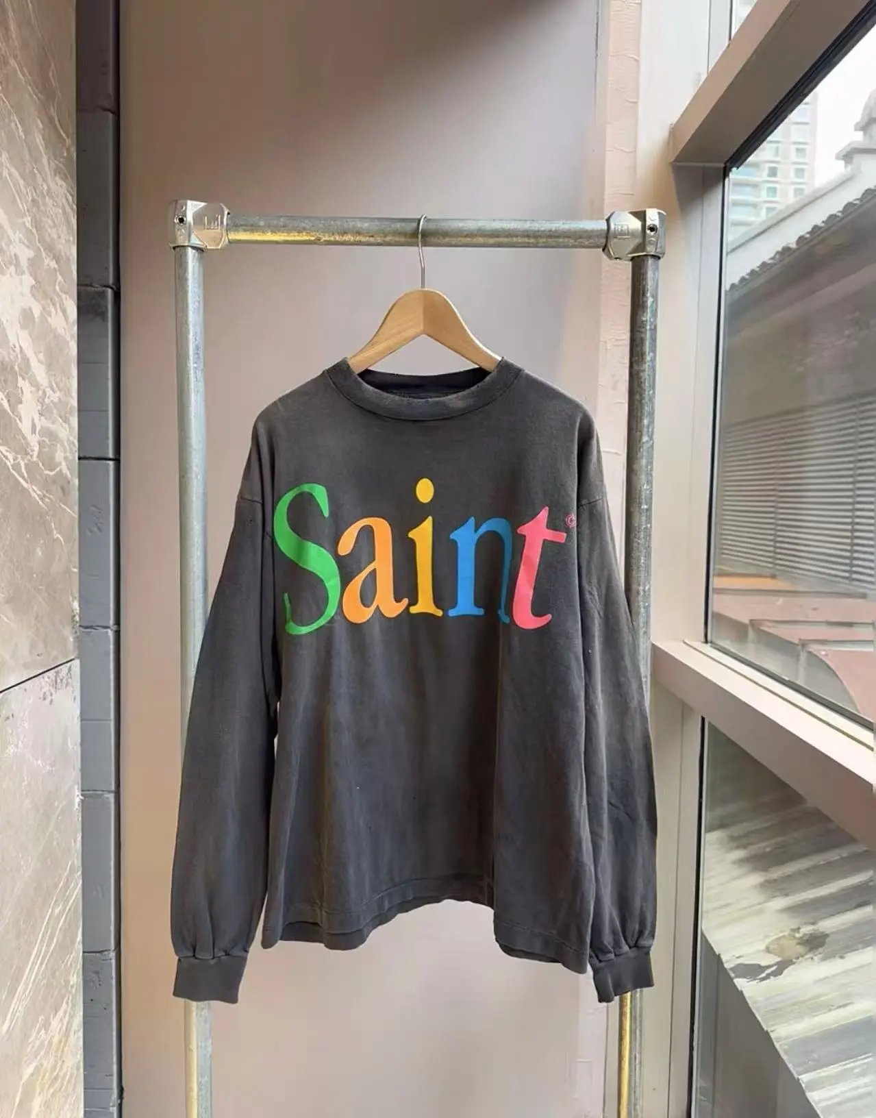 Saint Michael x Cowboy Bebop Long Sleeve T-Shirt Black - 31