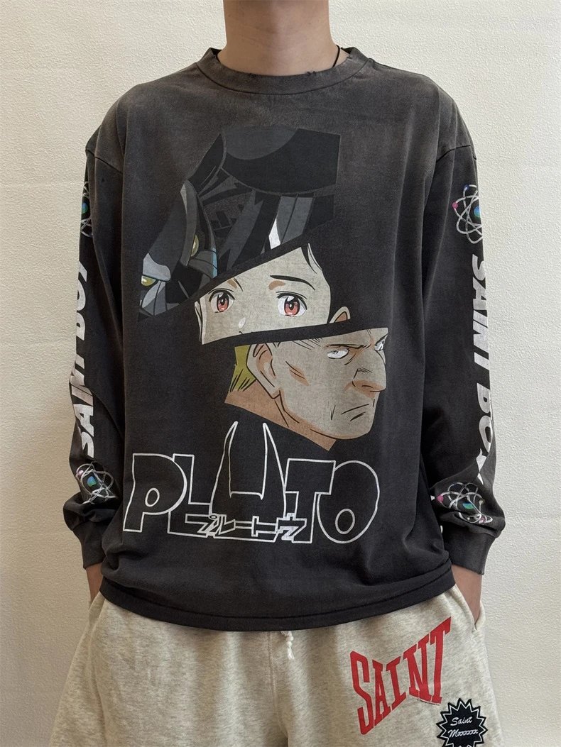 Saint Michael x Cowboy Bebop Long Sleeve T-Shirt Black - 38