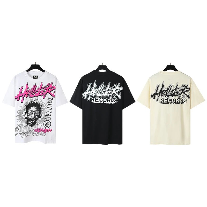 Hellstar Holy State Graphic Print Oversized T-Shirt White - 9
