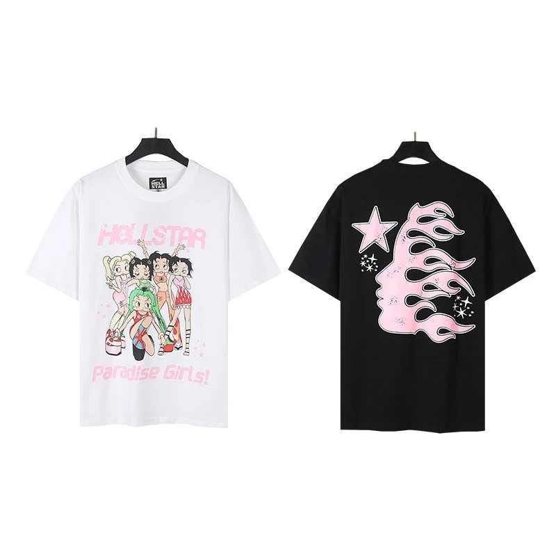 Hellstar Holy State Graphic Print Oversized T-Shirt White - 29