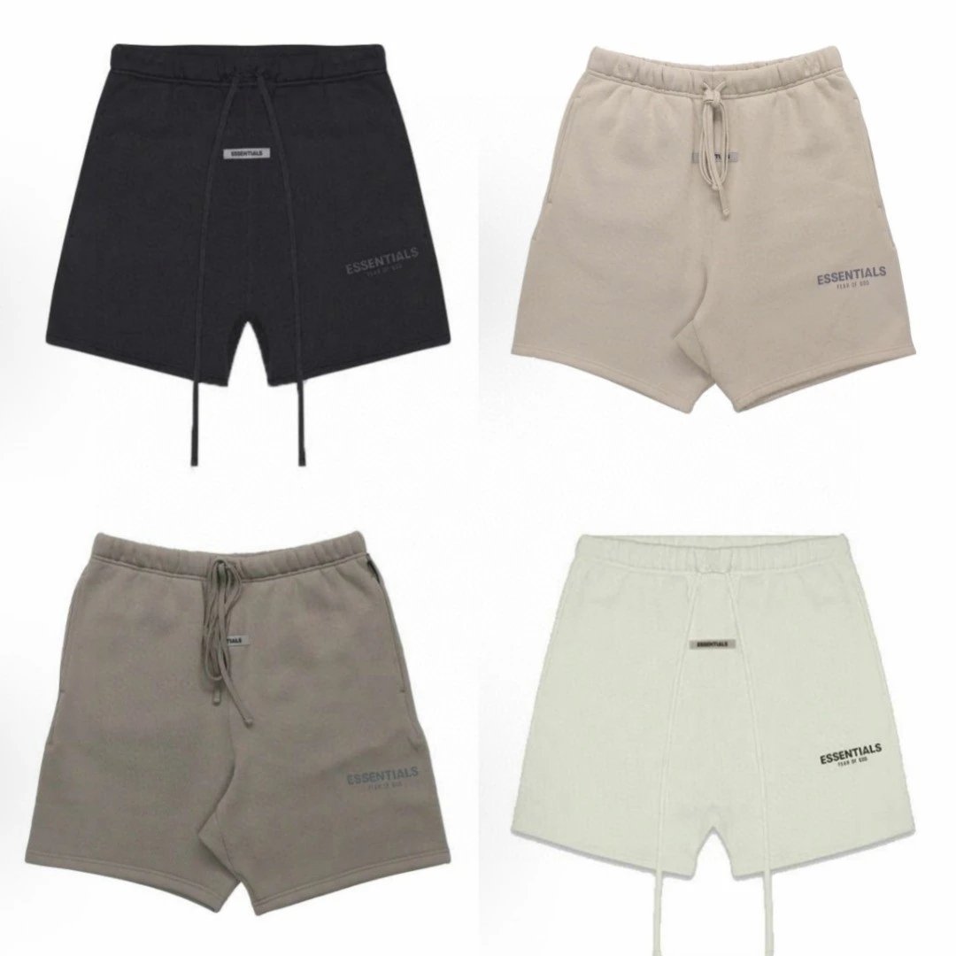 Letter Print Sporty American Heavyweight Shorts