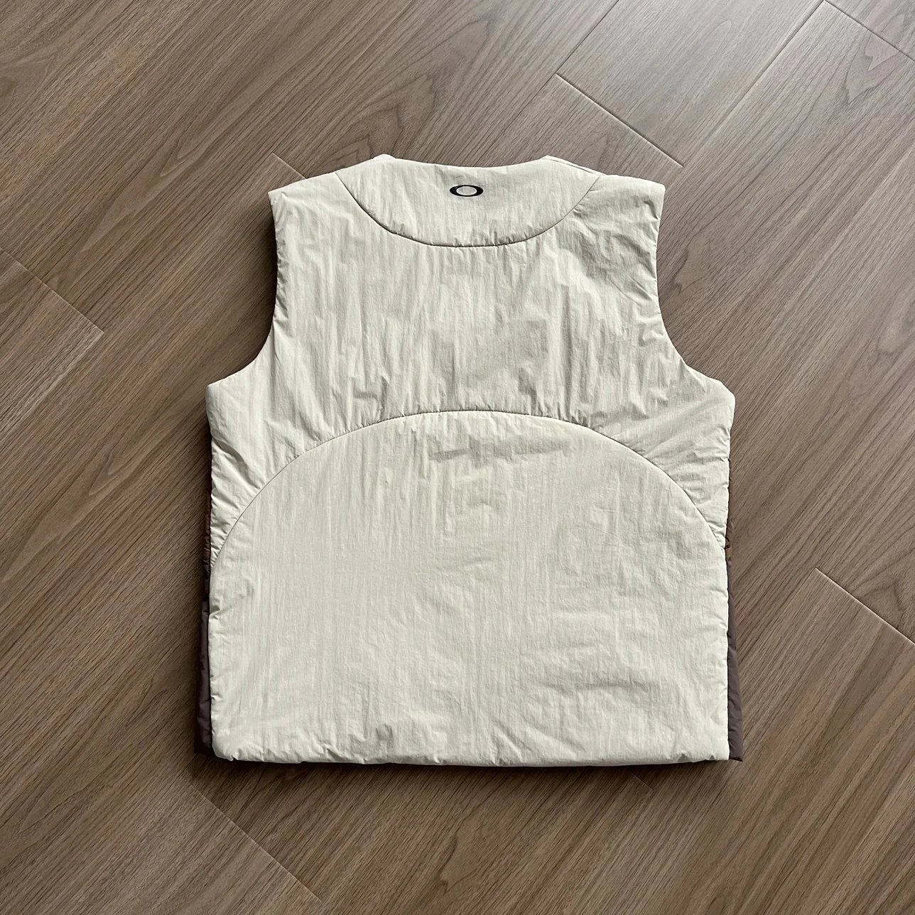 Oakley x Tee Lab Color-Block Puffer Vest Beige / Brown - 3