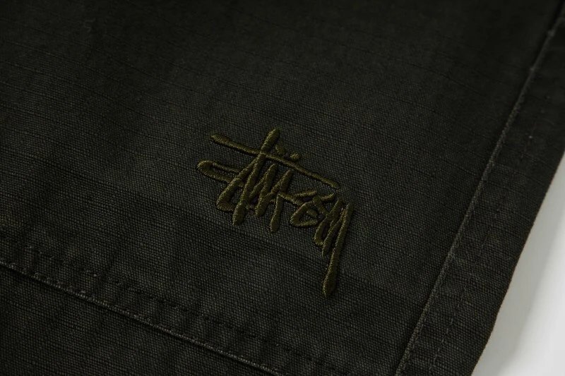 Stussy Distressed Wash Black Jeans - 28