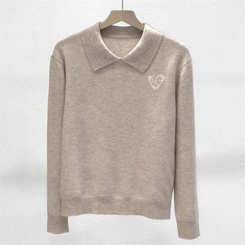 Embroidered Collared Sweater photo 2