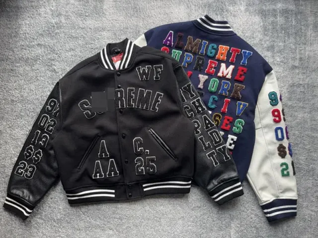 Supreme Jackets Full-Zip Stand-Collar Piped Jacket product detail image 11